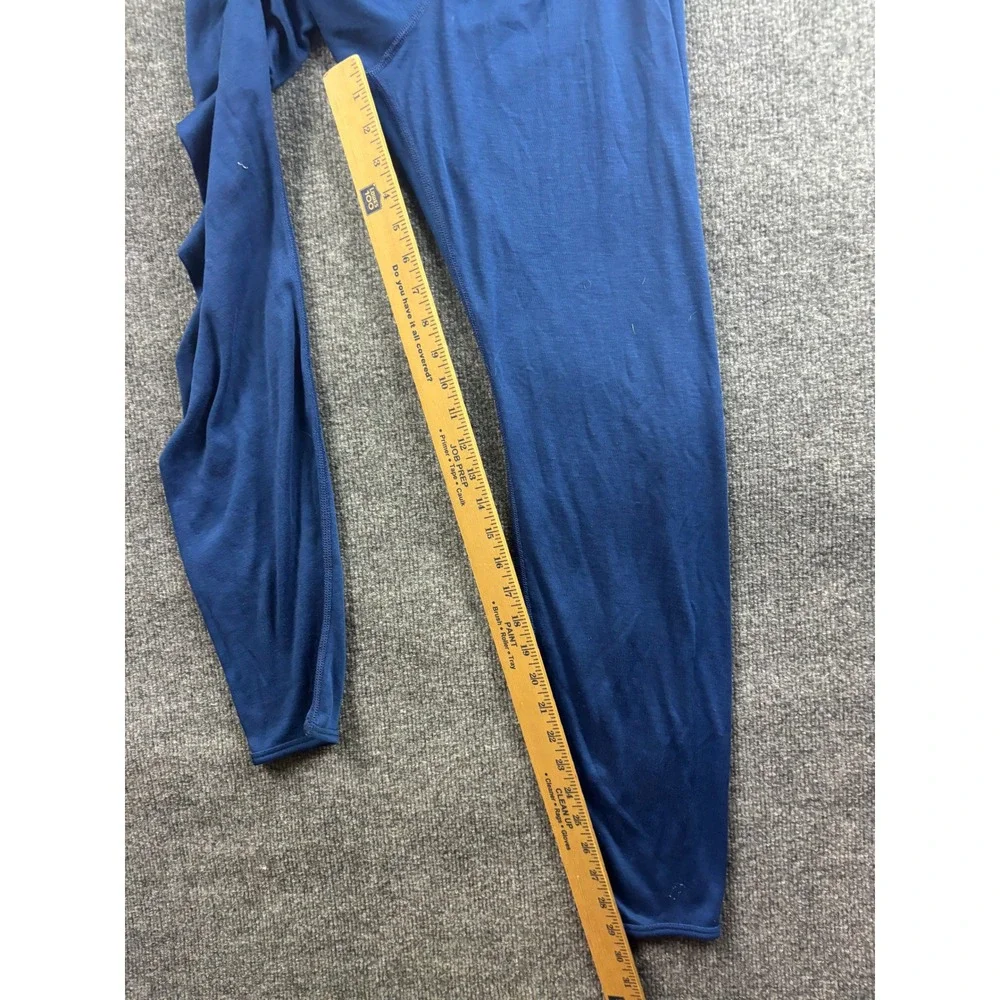 Patagonia Capilene Base Layer Pants Mens XL Blue Thermal Long Underwear USA Made